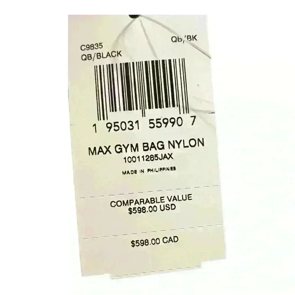 Coach Max Gym bag Nylon. NWT